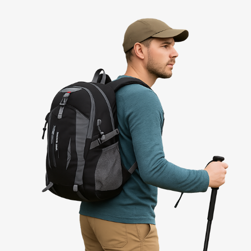 32L Hiking Backpack Lightweight Waterproof– Nylon Outdoor Daypack with Breathable Mesh